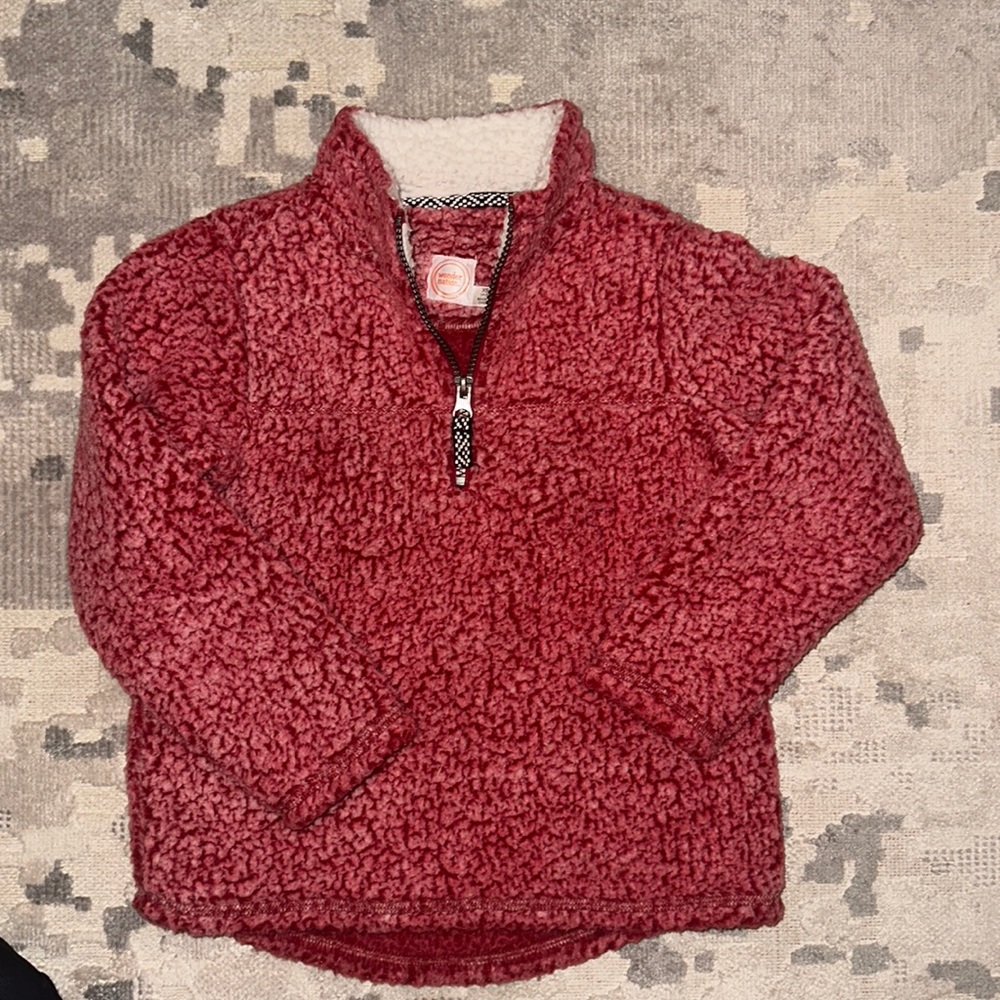 Wonder Nation Sherpa Pullover Kids 4/5